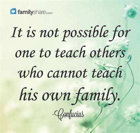It Is Not Possible For One To Teach Others Who Cannot Teach His Own