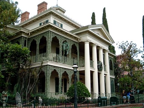 The Haunted Mansion Is A Dark Ride Located At Disneyland