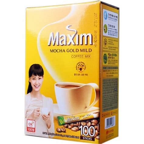 Maxim Coffee Mix Mocha Gold 100pc Wanahong
