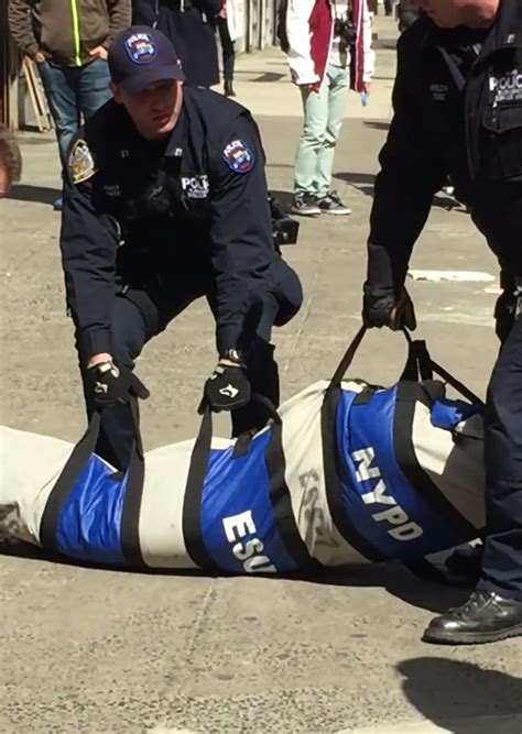 New York Police Criticized For Using Restraining Bag In Arrest The