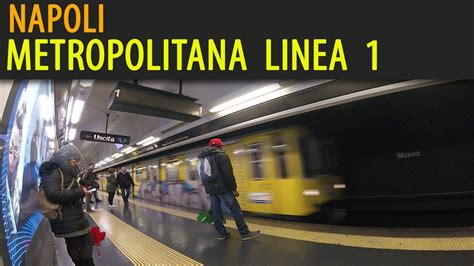 Linea 1 Della Metropolitana Di Napoli Youtube