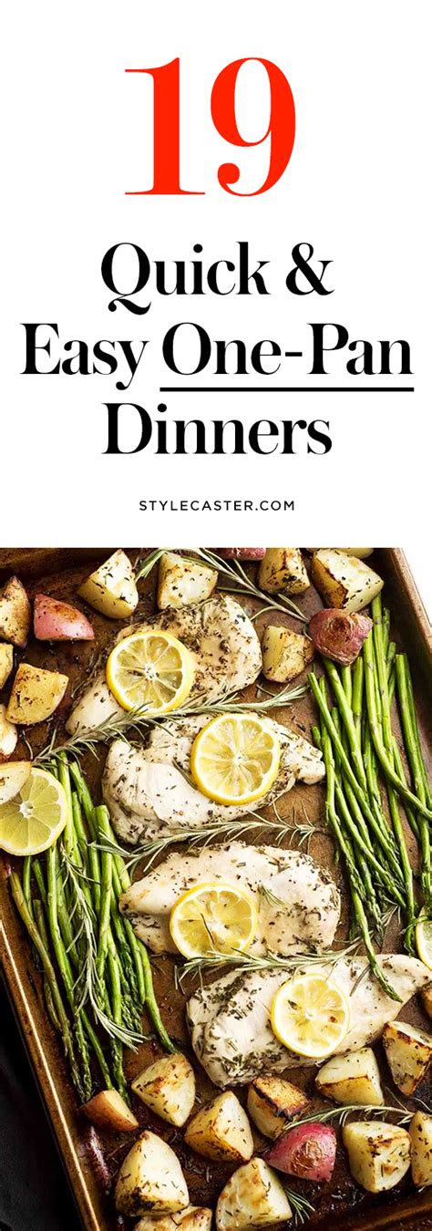 one pan dinner recipes easy healthy meals stylecaster hot sex picture