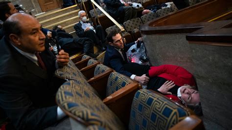 Where today's attacks on the capitol played out. Inside the US Capitol After Pro-Trump Mob Storms the Building