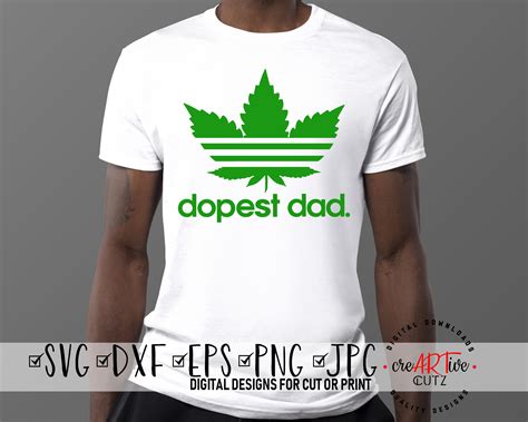Dopest Dad Svg Worlds Dopest Dad Dxf Fathers Day Etsy