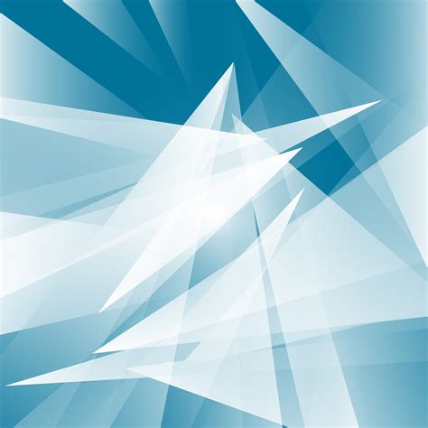 Blue Color Geometric Triangle Shape Abstract Vector Background 581431