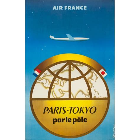 Air france asie was a subsidiary of air france founded due to the legal status of the republic of china (taiwan) and territory disputes with the people's republic of china in order to allow air france. Affiche ancienne de voyage de Excoffon de 1958 Air France ...
