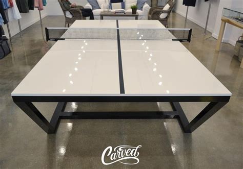 Custom Ping Pong Table Carved Furniture Custom Furniture Woodworking