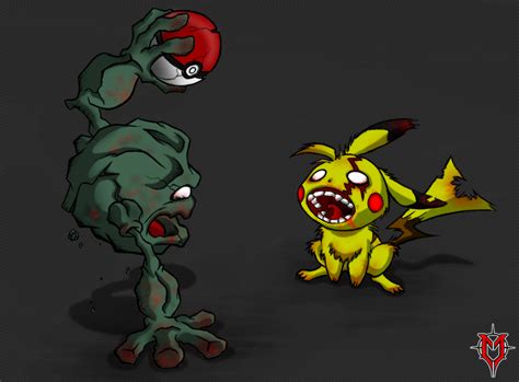 We hope you enjoy our growing collection of hd images to use as a background or home screen for your. Zombie Pikachu v.s Geodude by Masebreaker on DeviantArt
