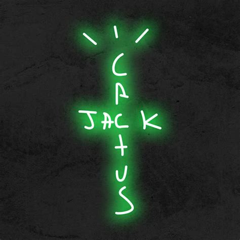 Cactus Jack Light By Travis Scott Led Neon Sign Travis Scott