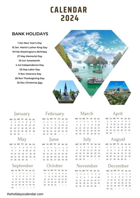 Bank Holidays 2024 With Printable Bank Calendar