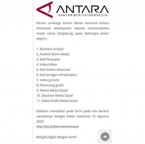 Temukan karir impianmu hanya di blogo.id. Update Lowongan Kerja per 23 Juli 2020 - Dinas Tenaga ...