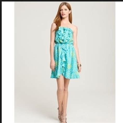 ⚡️final Sale⚡️hp Lilly Pulitzer Strapless Dress Dresses Gorgeous