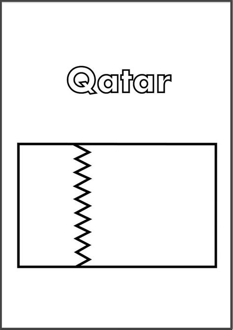 The first flag day was observed on june 14th, 1885. Spain Flag Coloring Sheet Qatar Flag National Flags and ...