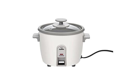 Zojirushi NHS 06 3 Cup Uncooked Rice Cooker 3 Cup Rice Cooker Small