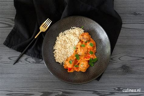 Stroganoff Gehaktballetjes Met Rijst 2 Copy Culinea Nl