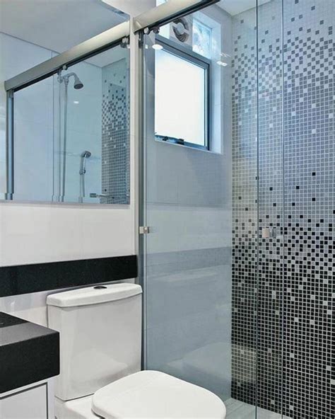 65 Banheiros Com Pastilhas Decorados Para Você Usar Como Referência
