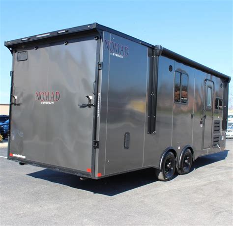 Enclosed Trailer With Living Quarters 2023 22 Nomad Sleep 6