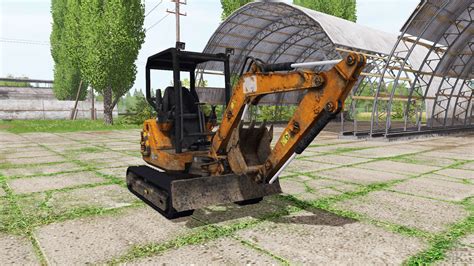 Mini Excavator For Farming Simulator 2017