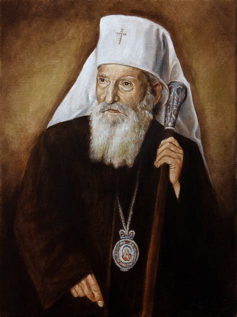 Patriarch Pavle Commissioned Portrait Oil Painting Fine Arts