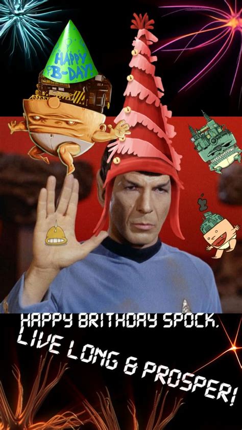 Happy Birthday Mr Spock Leonard Nimoy Created With The Pixies Photos