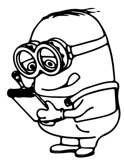 The minions are yellow creatures… Minion Coloring Pages - Best Coloring Pages For Kids