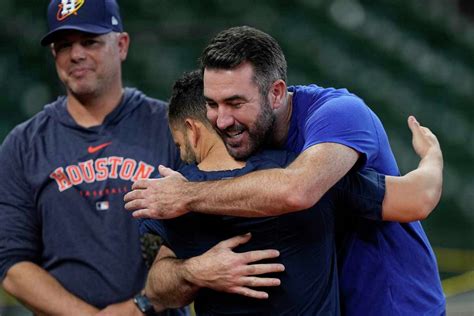 Houston Astros Reunite With Justin Verlander Will Face Him Tuesday
