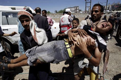 Fatal Airstrikes Hit Yemen As Protest Violence Escalates The New York