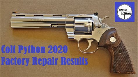 2020 Colt Python Answering Questions About The Factory Repairs Youtube