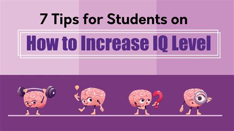 7 Tips For Students On How To Increase Iq Level Youtube