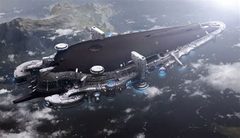 Sci Fi Spacecraft Concept Art Pics About Space