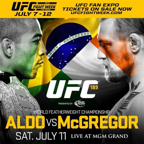 The welterweight bout was part of the ufc fight night 189 main card at the ufc apex in las vegas. UFC 189: Mendes vs. McGregor Event Page and Fight Card ...