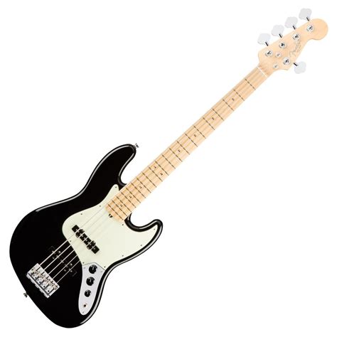 Disc Fender American Professional Jazz Bass V Mn Black Na