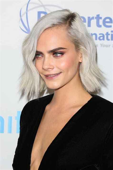 Tonged Waves And A Side Parting For A Charity Gala In Beverly Hills