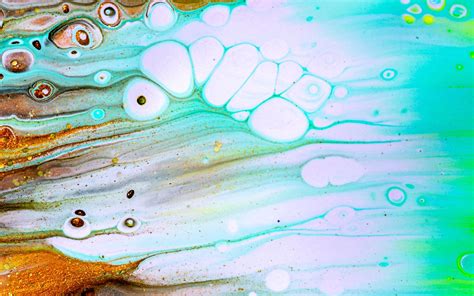 Download Wallpaper 2560x1600 Paint Fluid Art Stains Liquid Glitters