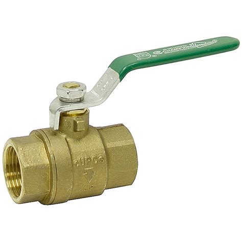 1 2 Npt Fip 600 Psi Brass Ball Valve Manual Valves Water Valves Water Pumps