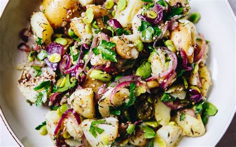 15 Fancy Eggless Potato Salads For Summer Potato Salad Recipe Easy Potatoe Salad Recipe