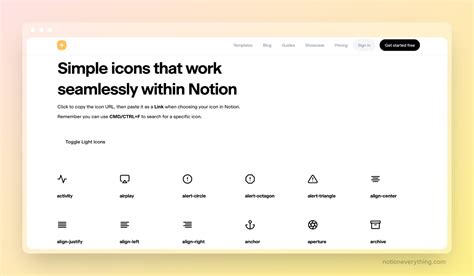 Notion Icons 15 Free Icon Libraries For Notion