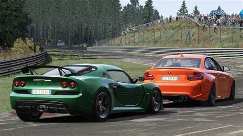 Intense Race Lotus Exige S Vs Bmw M At N Rburgring Assetto Corsa