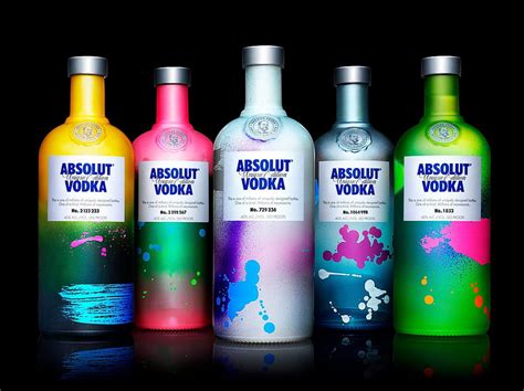 Absolut Vodka Bottle Design