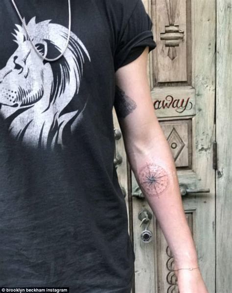 Sometimes you come across an image that is so rich and complex that it takes several viewings before you feel you've truly begun to take it all in. Brooklyn Beckham debuts new compass tattoo on Instagram ...