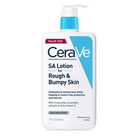 Cerave Sa Lotion For Rough And Bumpy Skin 19 Ounce Vitamin D