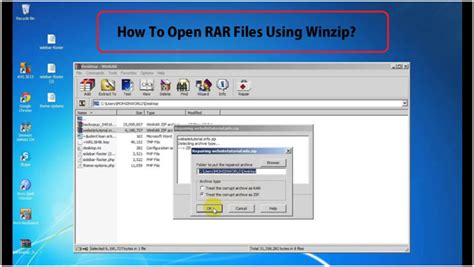 Open Rar Files In Windows 10 How To Open Rar Files 2020