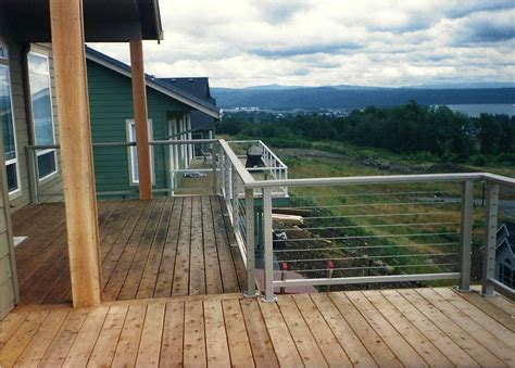 Trex signature rod rail system install | how to. Aluminum Railing w/ Stainless Steel | Stainless steel ...