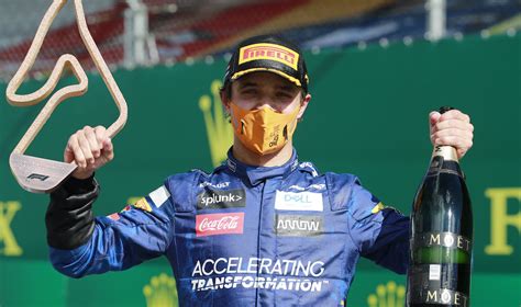 Lando Norris And Mclaren Celebrate Podium At Austrian 2020 Grand Prix