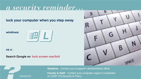 It locks down the windows 10 computer automatically by using your mobile. security reminder - lock your computer | Lock your ...