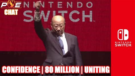 Nintendo Switch Kimishimas Confidence 80 Million Uniting Fans