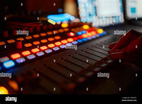 Mixing Console For Sound Producer Music Sound Sound Controller