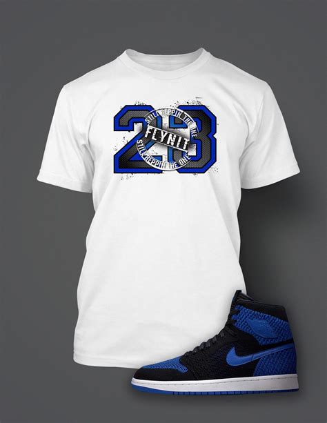 Shop for air jordan sneaker match tees and accessories here. New Graphic 23 T Shirt To Match Retro Air Jordan 1 Flynit ...