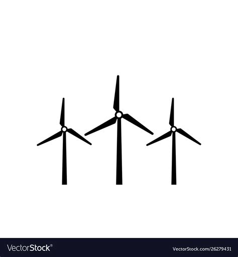 Wind Turbine Map Symbol