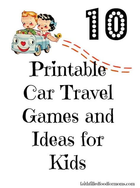 Car Travel Games And Ideas In 2020 Travel Games Road Trip Fun Road